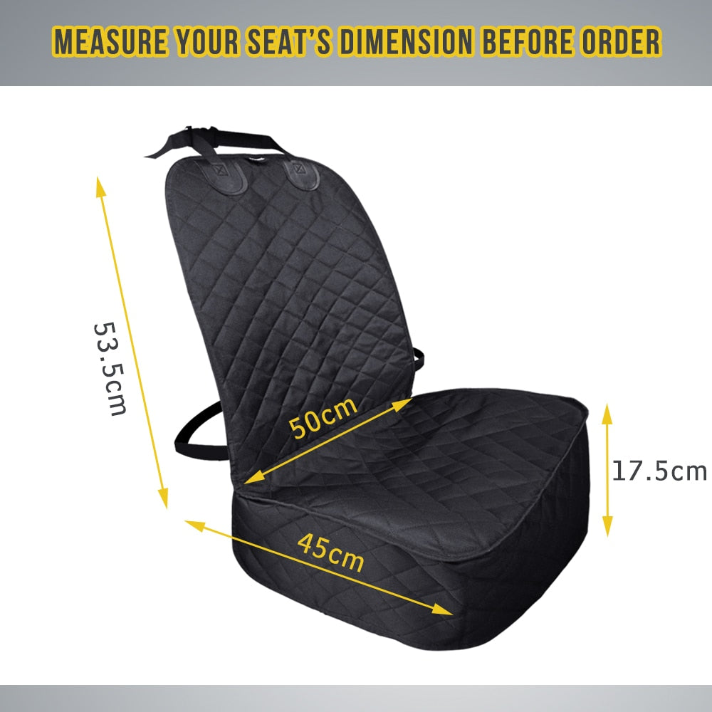 Dog Car Seat Cover, Waterproof Travel Mat, with Side Entry, for Cars, Trucks