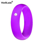 Silicone Rings For Women Wedding Rubber Bands Hypoallergenic Crossfit Flexible