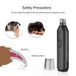 Rechargeable Nails Dog Cat Care Grooming USB Electric Pet Dog Nail Grinder Trimmer Clipper Pets Paws Nail Cutter