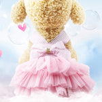 Summer Dress for Dog Pets Dog Clothes Chihuahua Wedding Dress Skirt Puppy Clothing Spring Dresses for Dogs Jean Pet Clothes XS-L