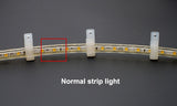 Fixer Clip Durable 5050 5630 LED Strip Light Clear Silicone Accessory Silicon Fastener RGB Fix on the wall hanging on tree